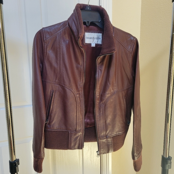 charles klein leather jacket